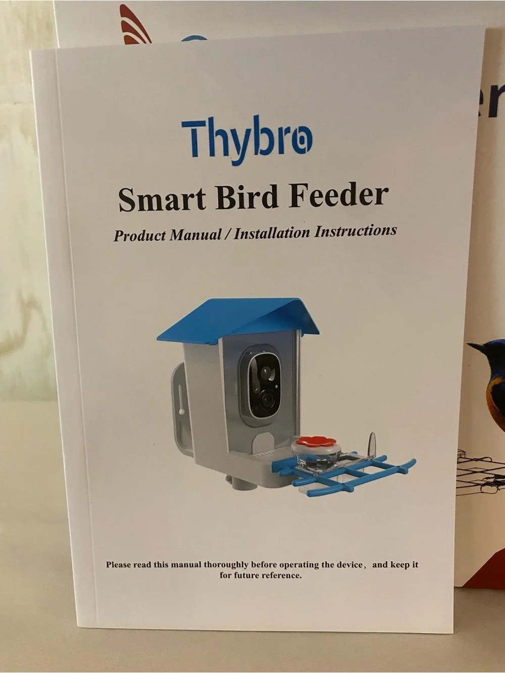 Bird Feeder Camera in White